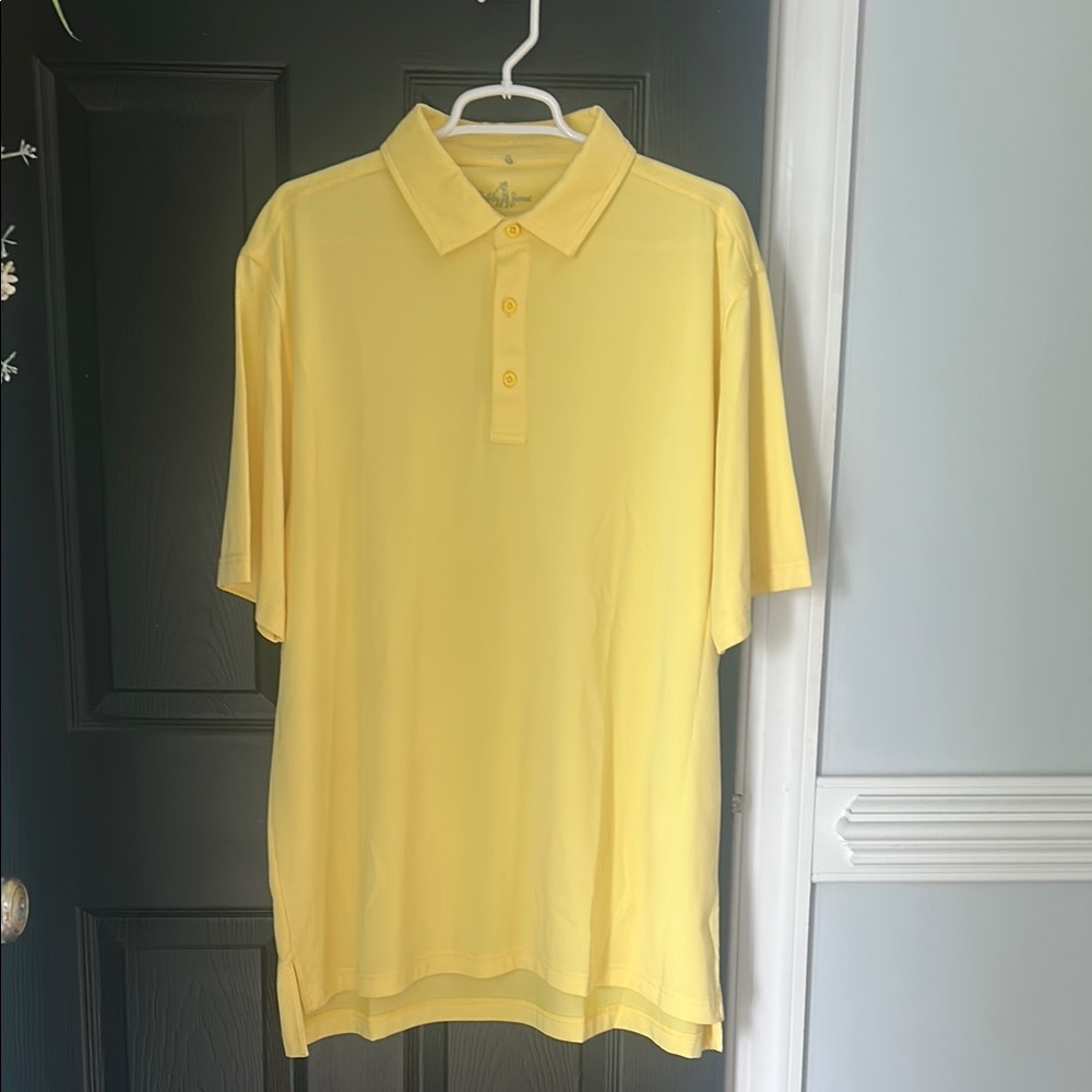 Bobby Jones Light Yellow Polo Shirt